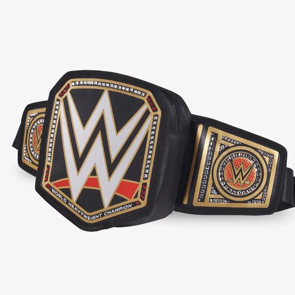 WWE Championship Belt Fanny Pack - Black and Gold - Picture 2 of 5